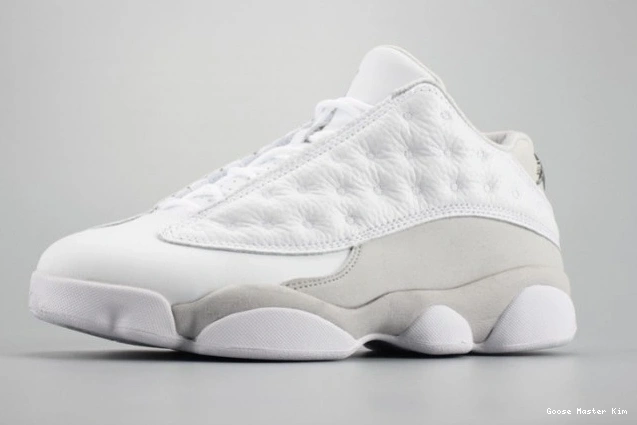 LowPure Money Air mens Jordan 13 310810-100 white 0608